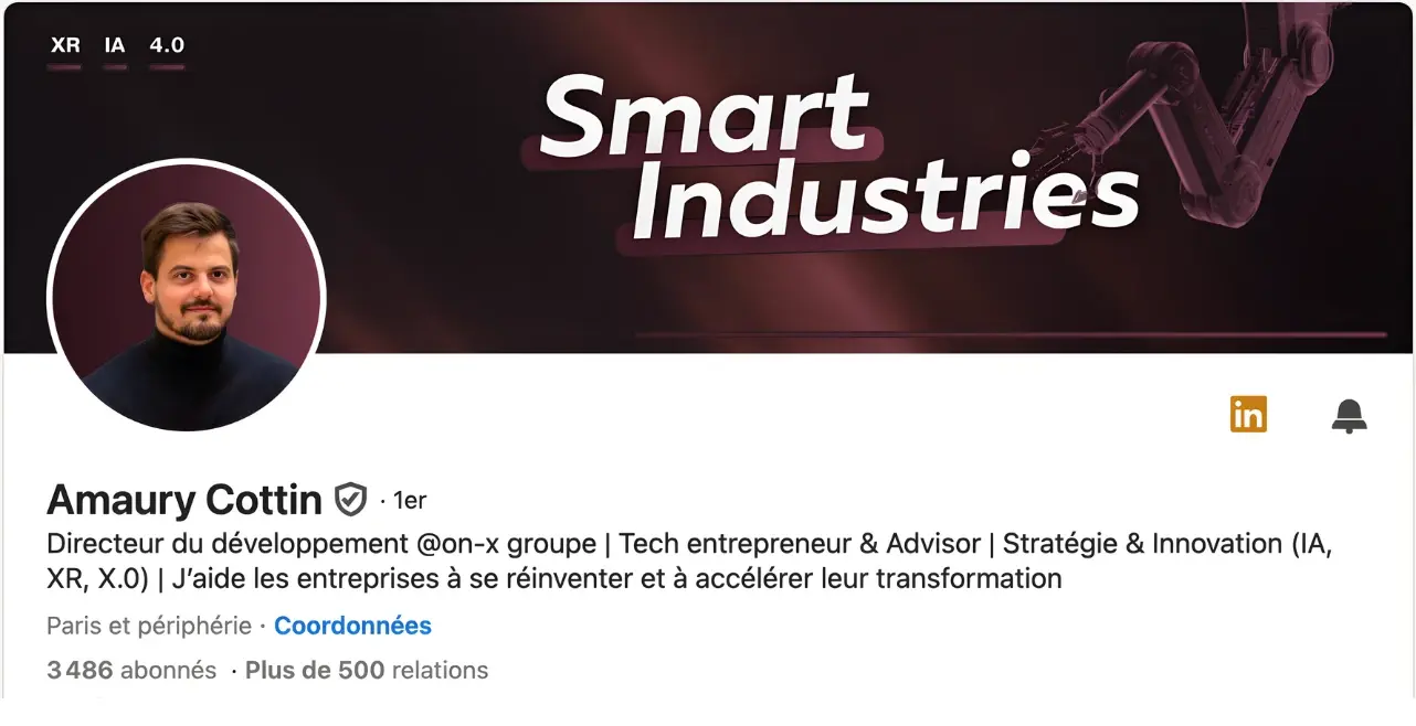 Exemple de refonte de profil LinkedIn 9