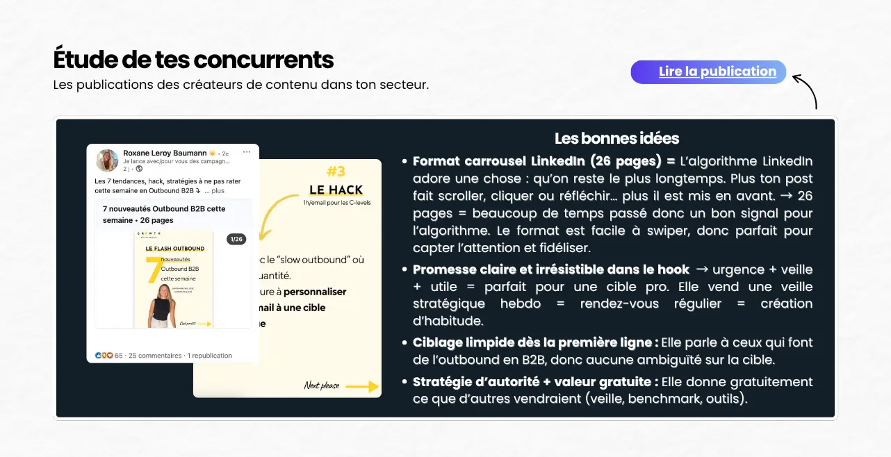Création de contenu LinkedIn - Image 1