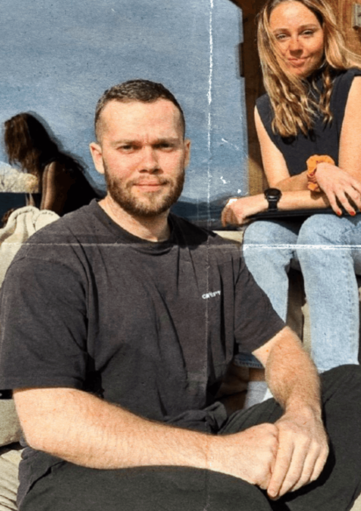 Manon Roch et son associé Martin — en extérieur