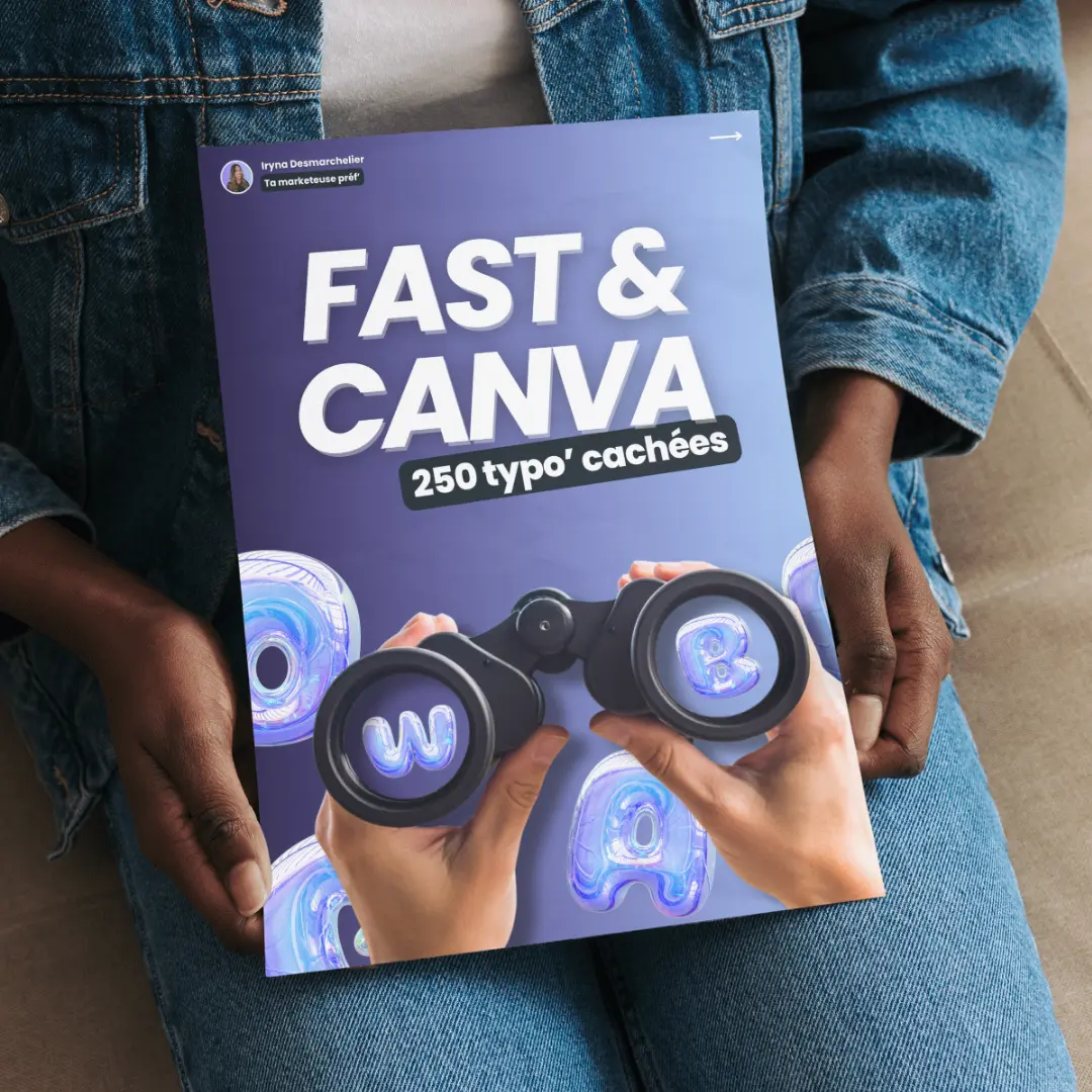 CODE CACHÉS   sur Canva