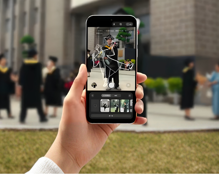 Huawei IA assistance pose, Différenciation par l'usage