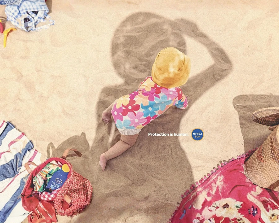 Nivea Sun, L'ombre comme symbole de protection