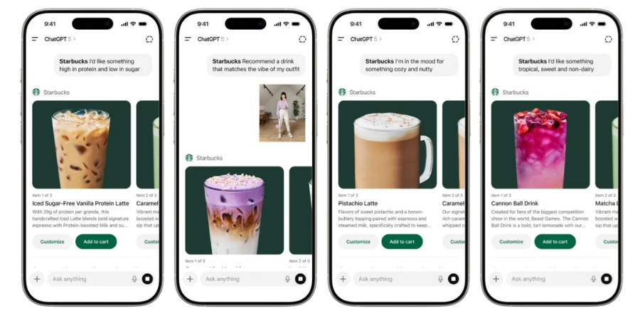 Starbucks x ChatGPT, Conversational Commerce